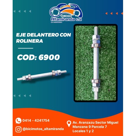Eje delantero 6900