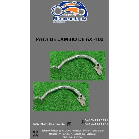 Paral de cambio AX-100