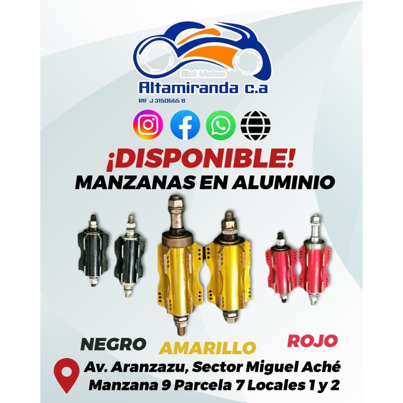 Bocina aluminio