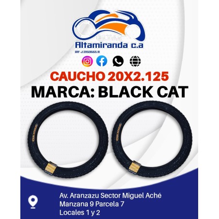 Caucho 20x2.125