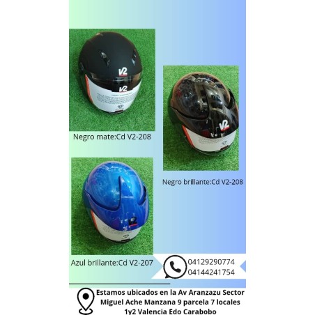 Casco semi integral