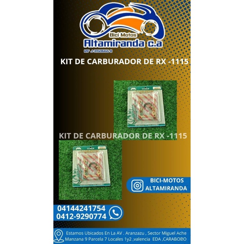 Kit carburador RX-115