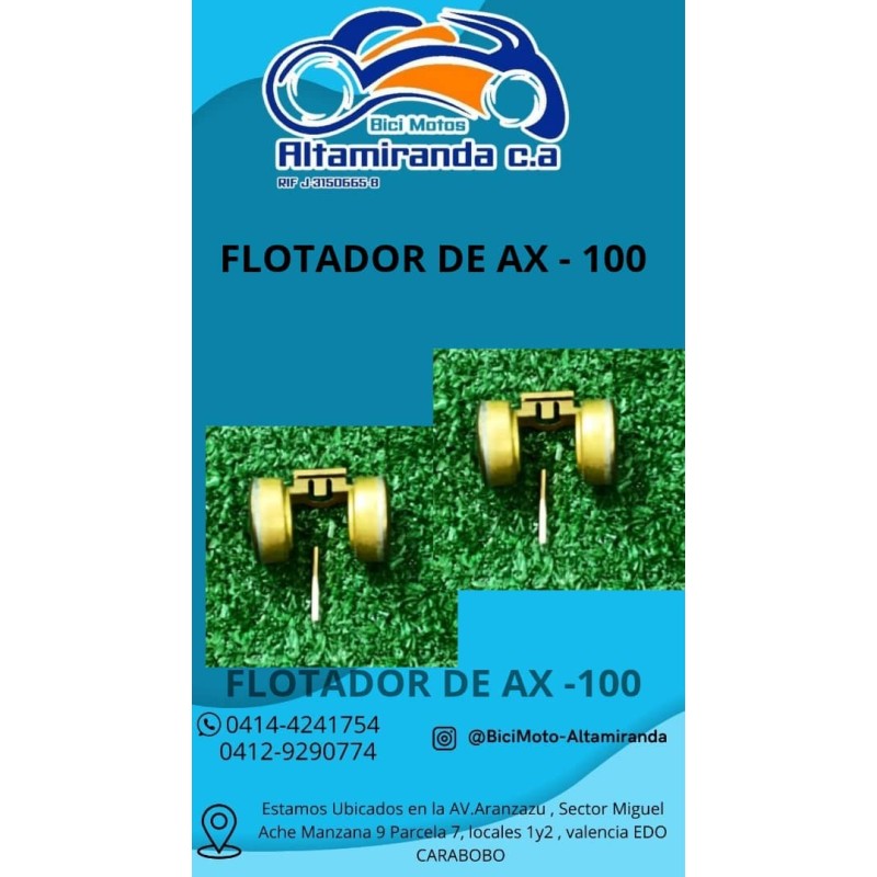 Flotador AX-100