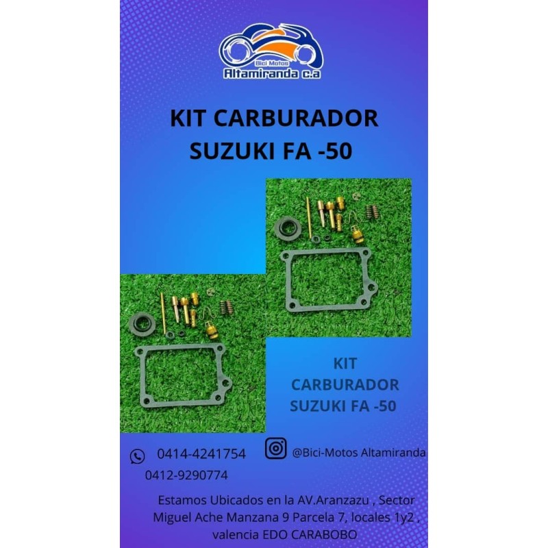 Kit carburador SUZUKI