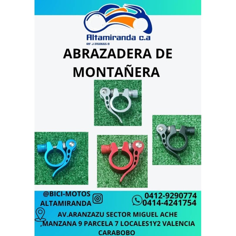 Abrazadera de montañera