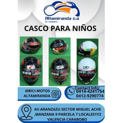 Casco semi integral para niños