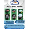 Casco semi integral para niños