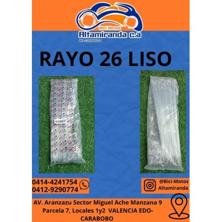 Rayo 26 liso