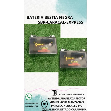 Batería bestia negra