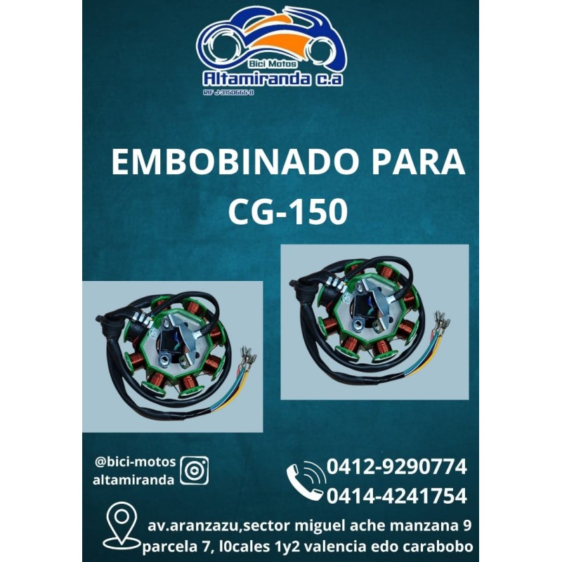 EMBOBINADO PARA CG 150