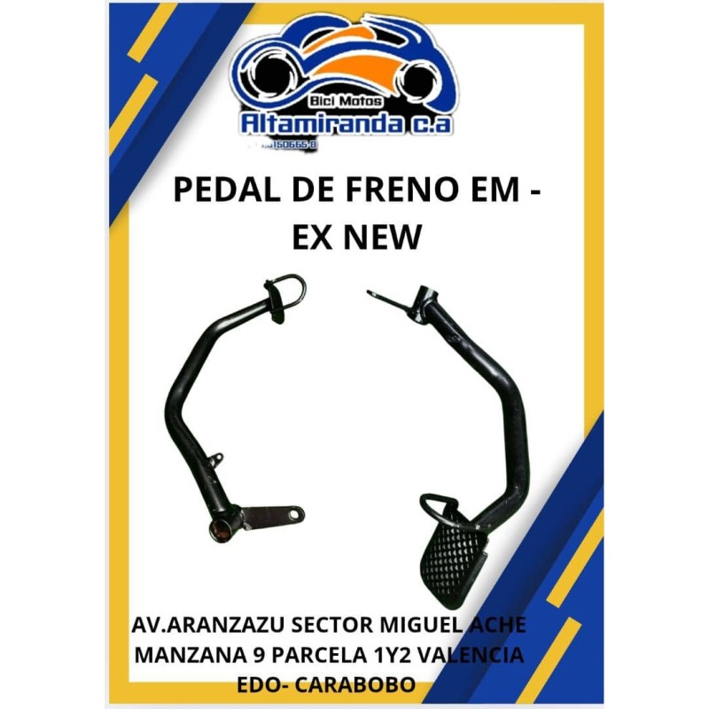 PEDAL DE FRENO EM-EX NEW