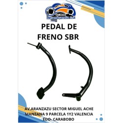 PEDAL DE FRENO DE SBR