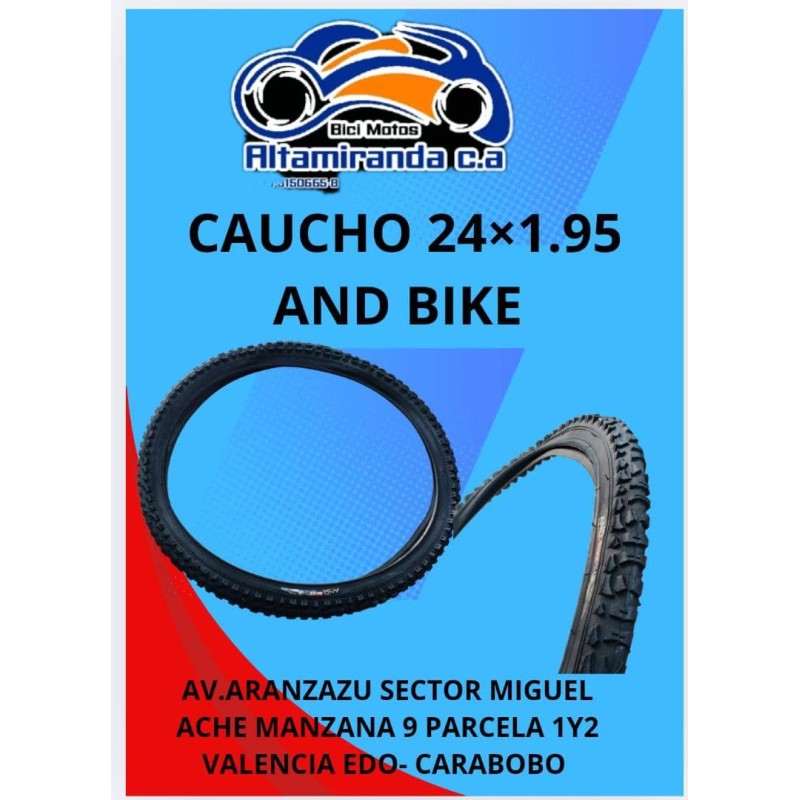 CAUCHO 24X1.95 AND BIKE