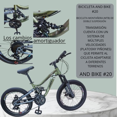 BICICLETA AND BIKE RIN 20