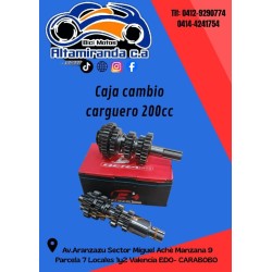 CAJA COMPLETA CARGUERO 200cc